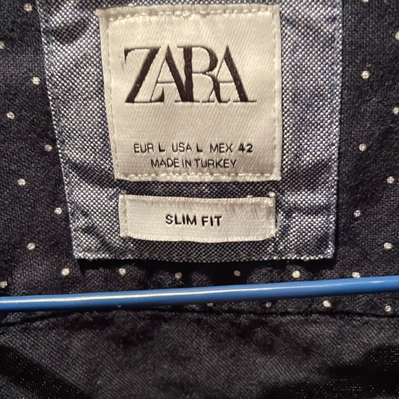Zara men’s short sleeve button down shirt - Picture 2 of 4